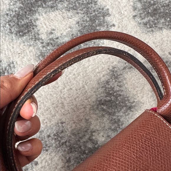 Longchamp Red Bag - Picture 2 of 10